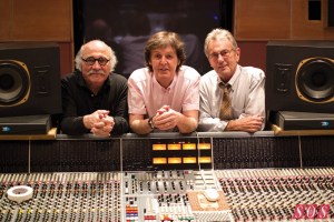 Tommy LiPuma, Paul McCartney and Al Schmitt